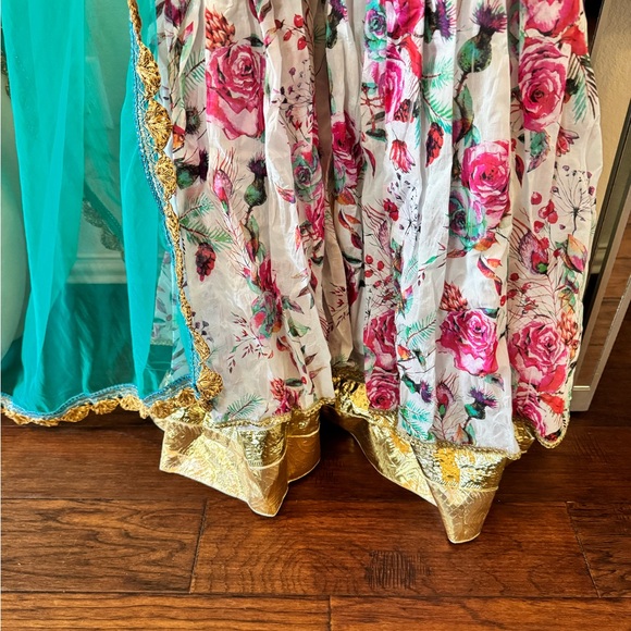 Pakistani/Indian Designer Zahra Ahmed garara dress. S/M - Picture 5 of 7